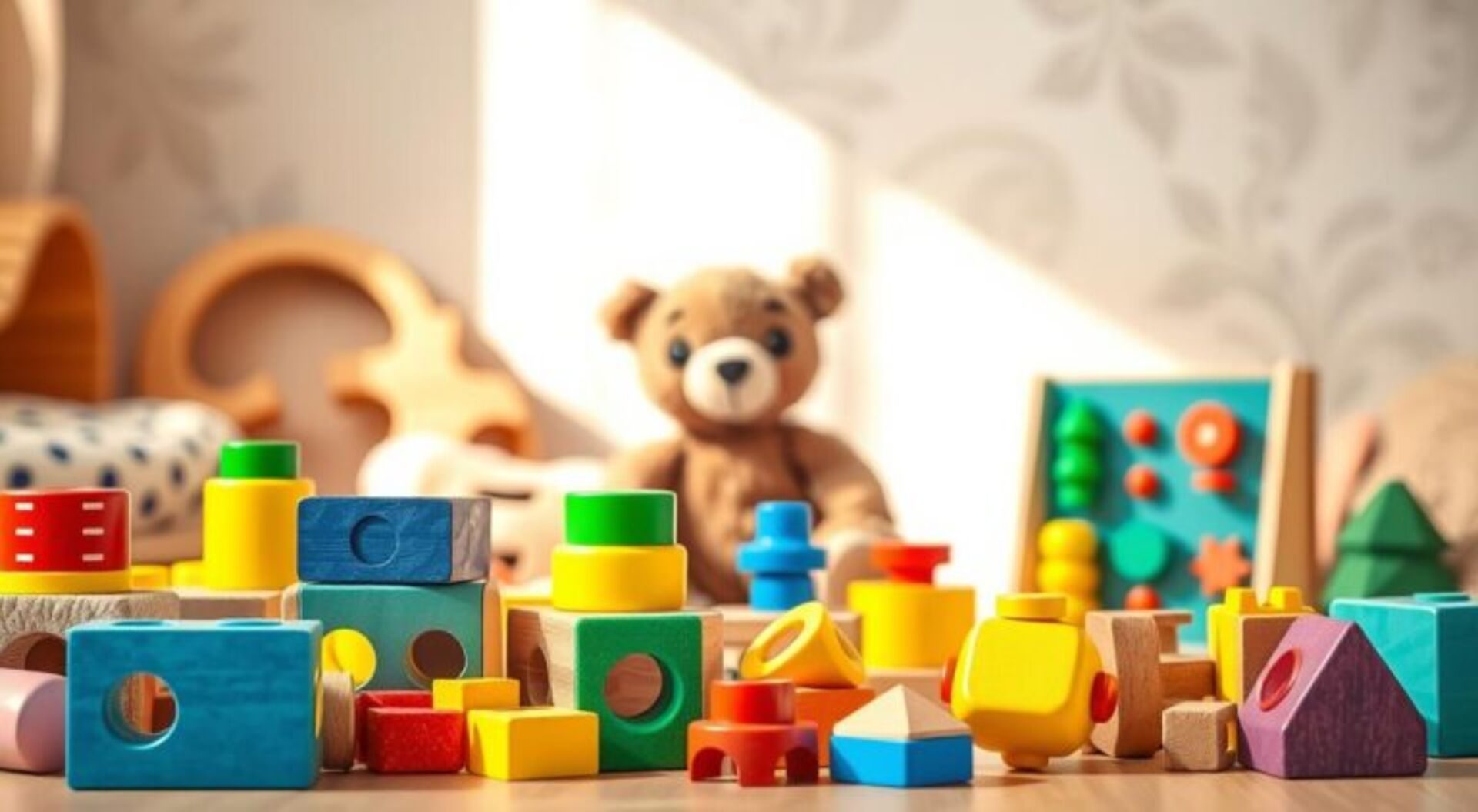 brinquedos educativos para crianças pequenas