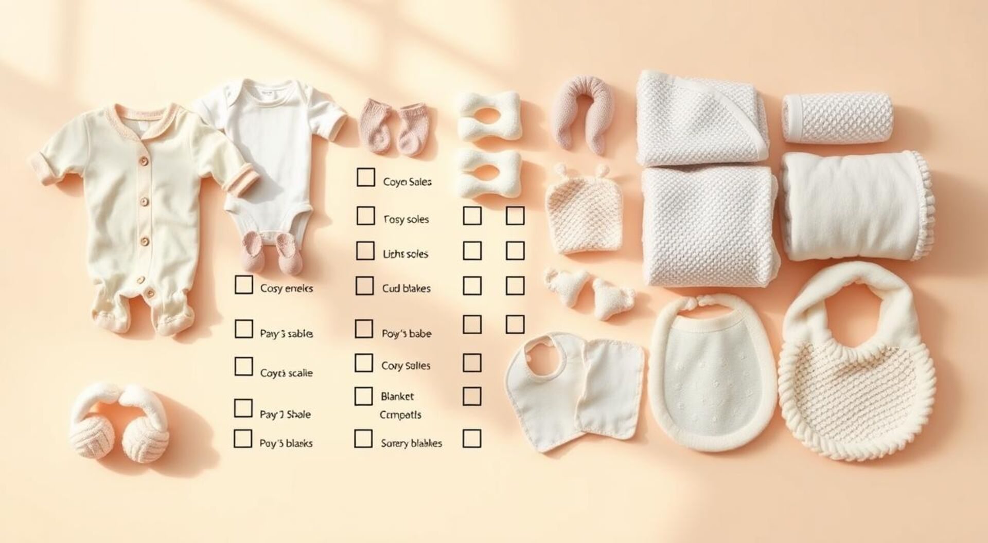 check-list enxoval bebê