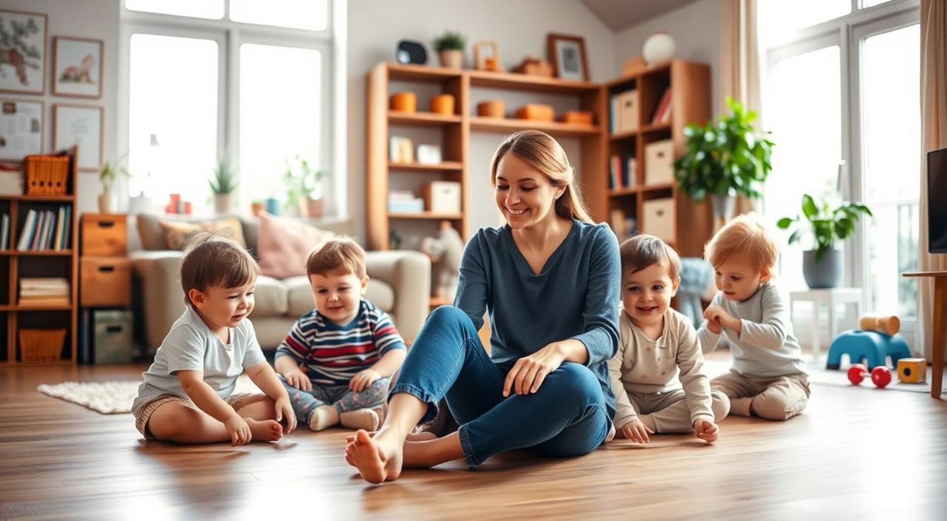 como organizar a rotina com filhos pequenos