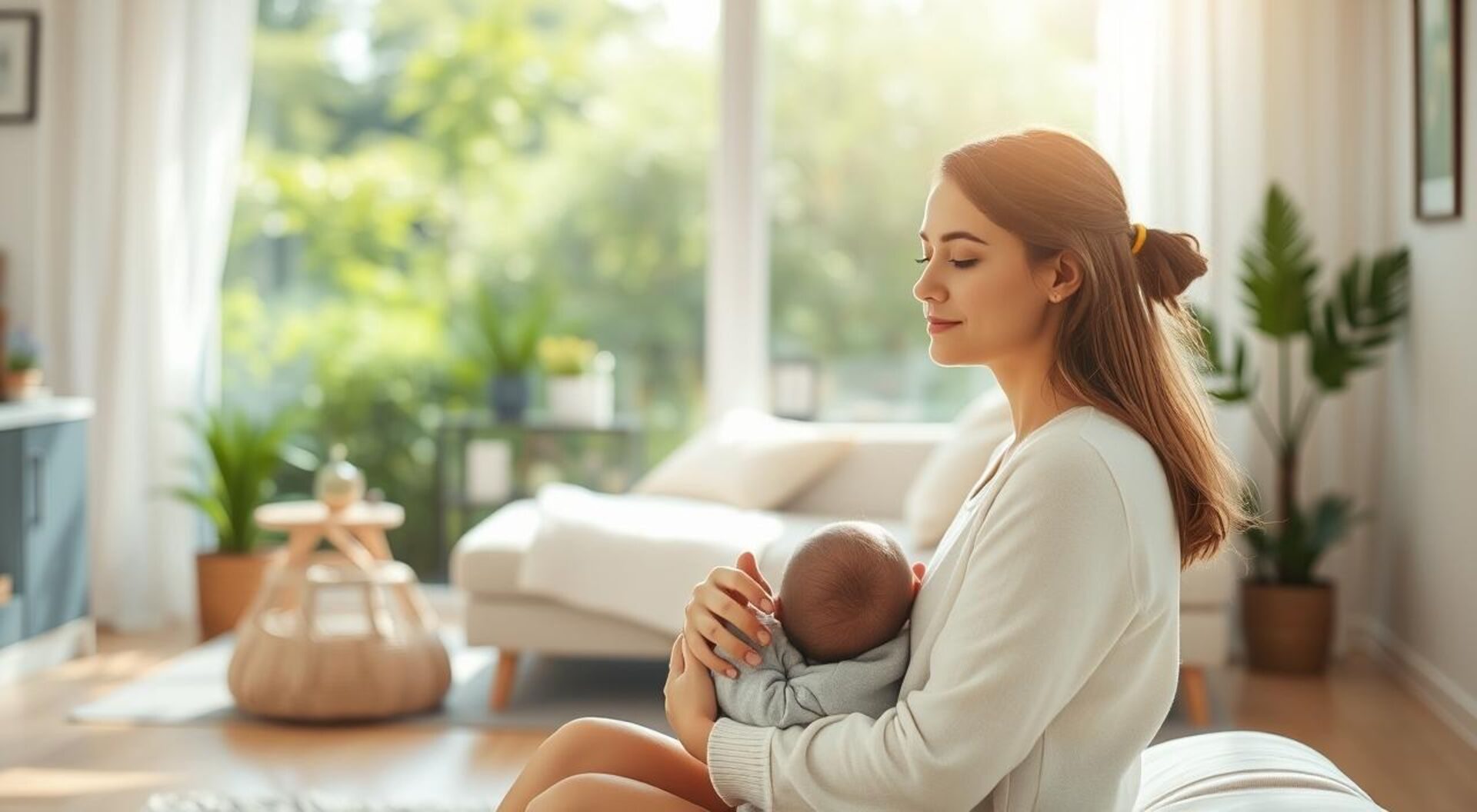 equilíbrio na maternidade