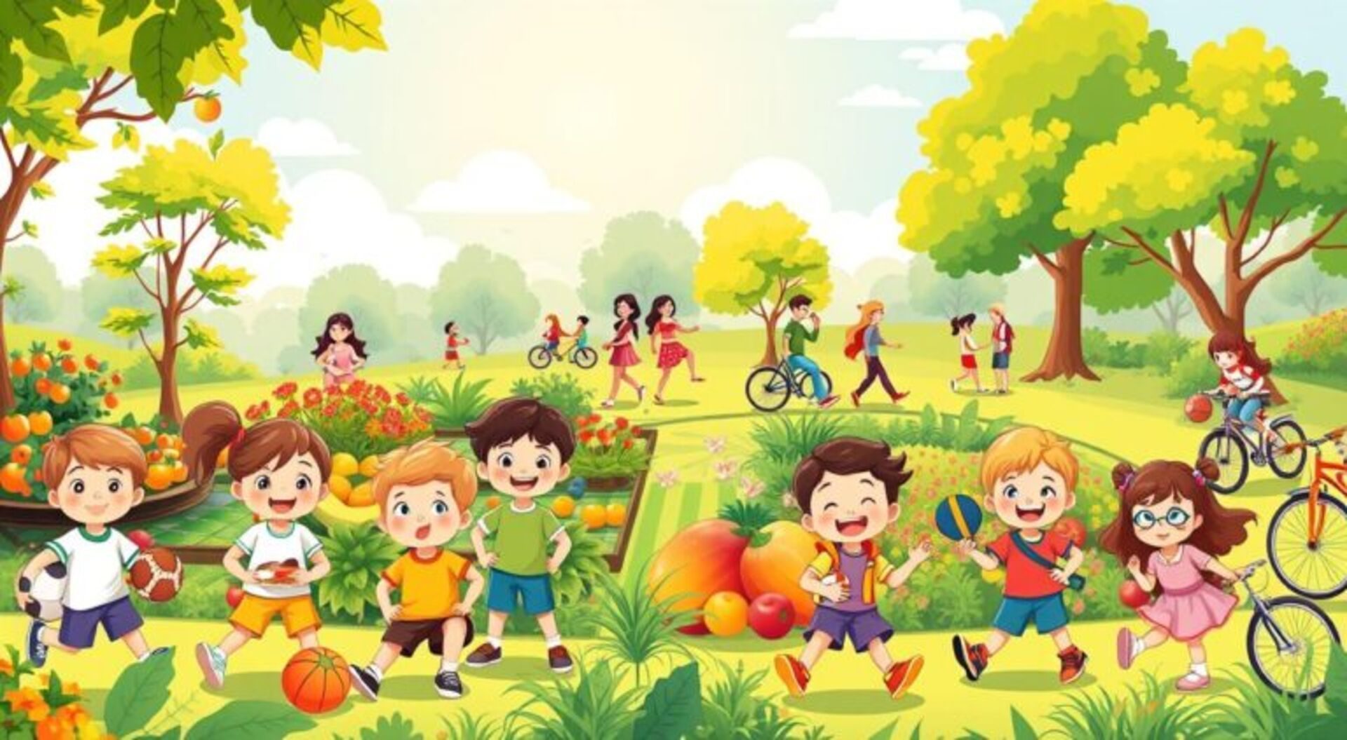 hábitos saudáveis para crianças