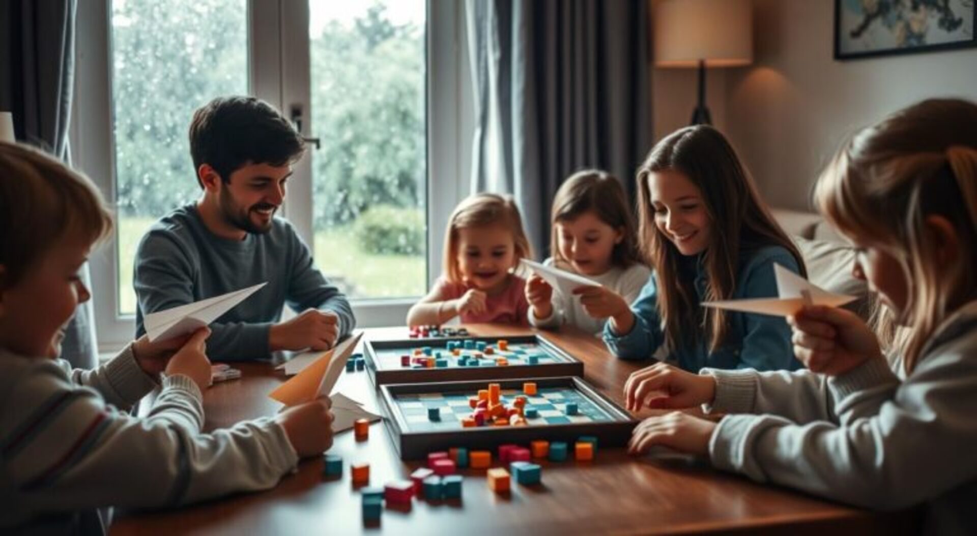 ideias de brincadeiras para dias de chuva