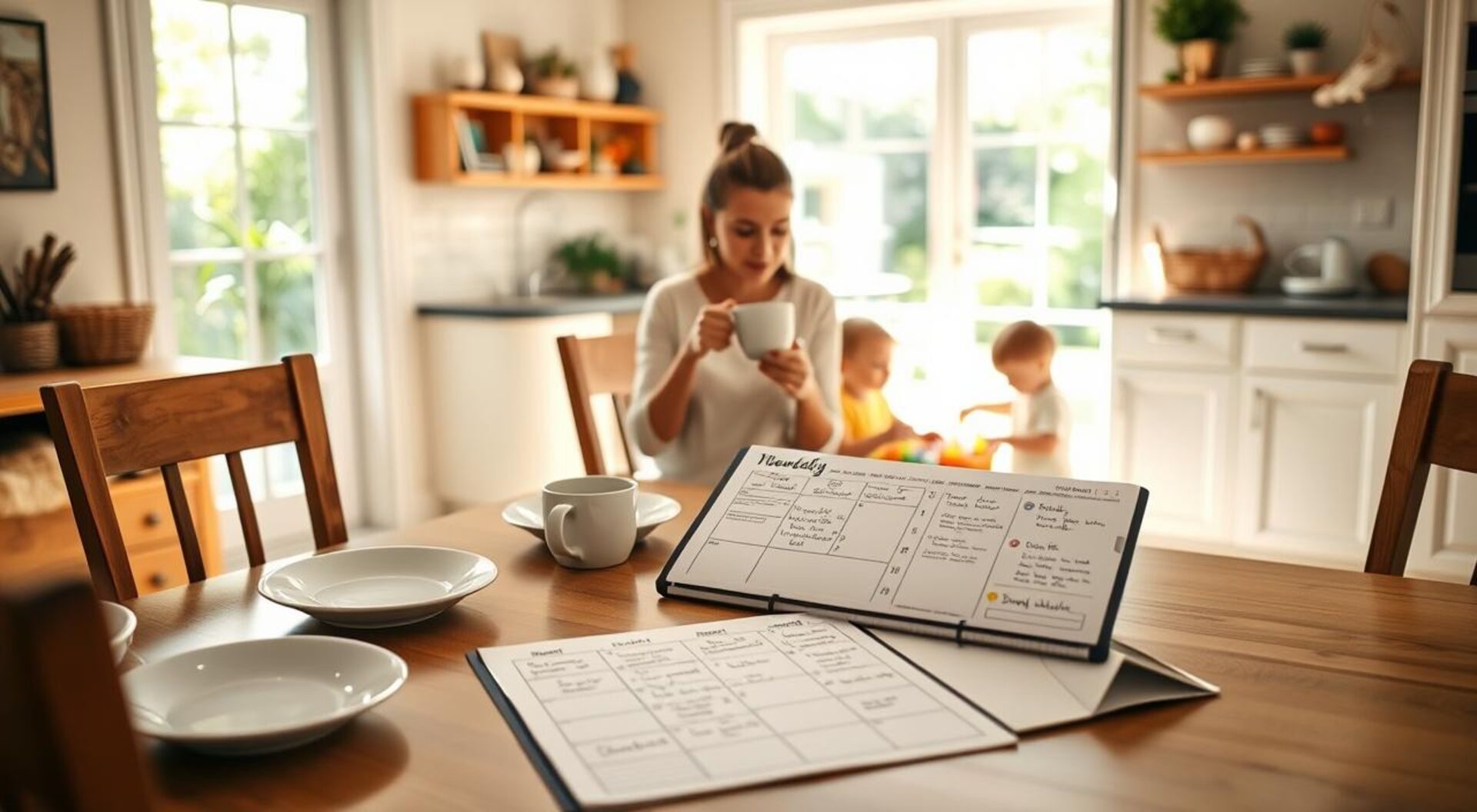 planejamento semanal para famílias