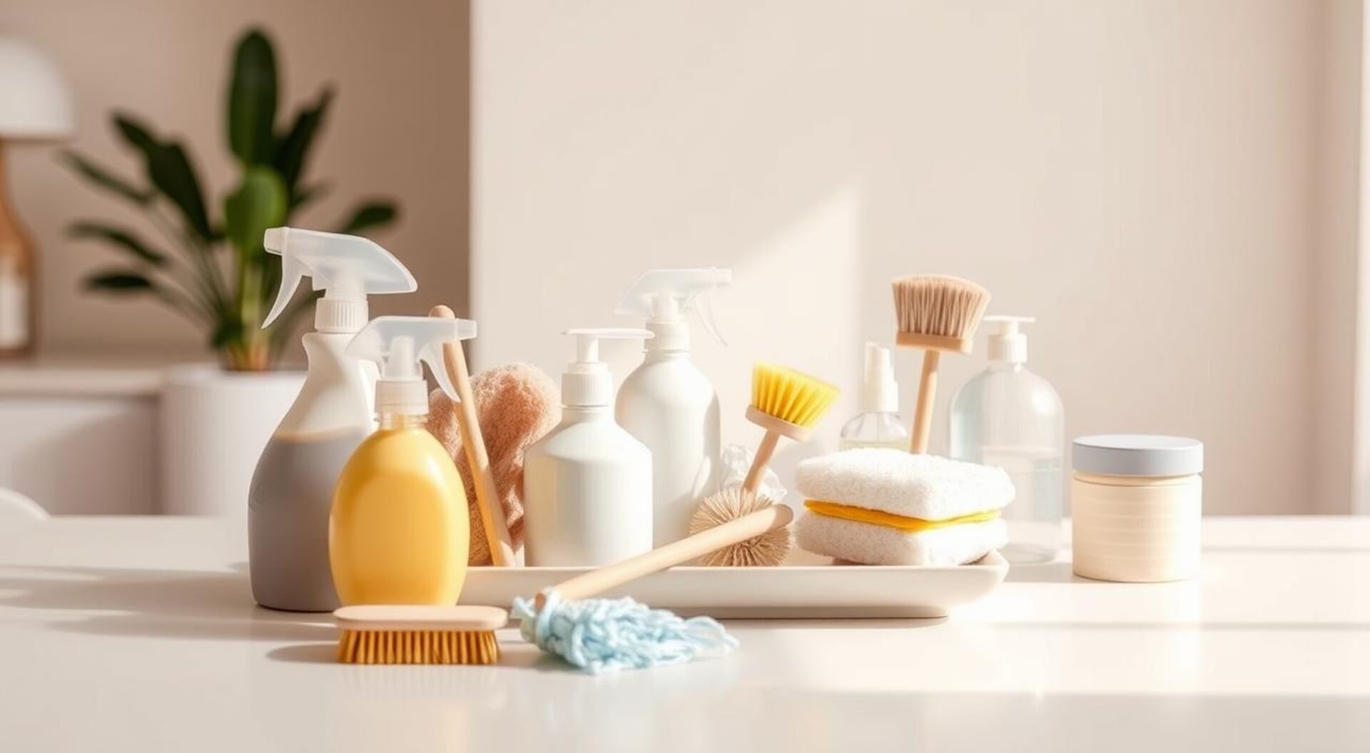 produtos de limpeza eficientes e seguros