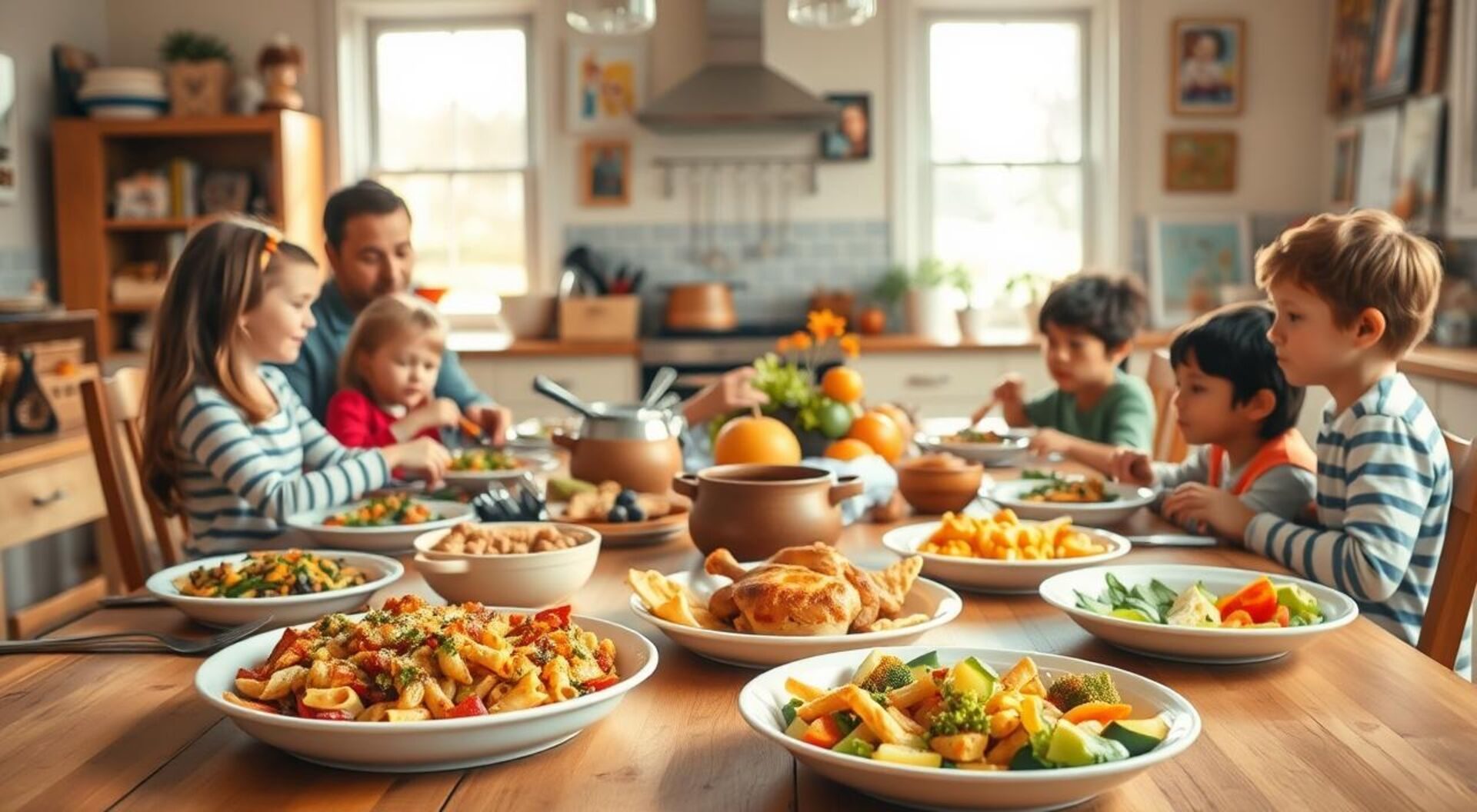 receitas práticas para jantares para crianças