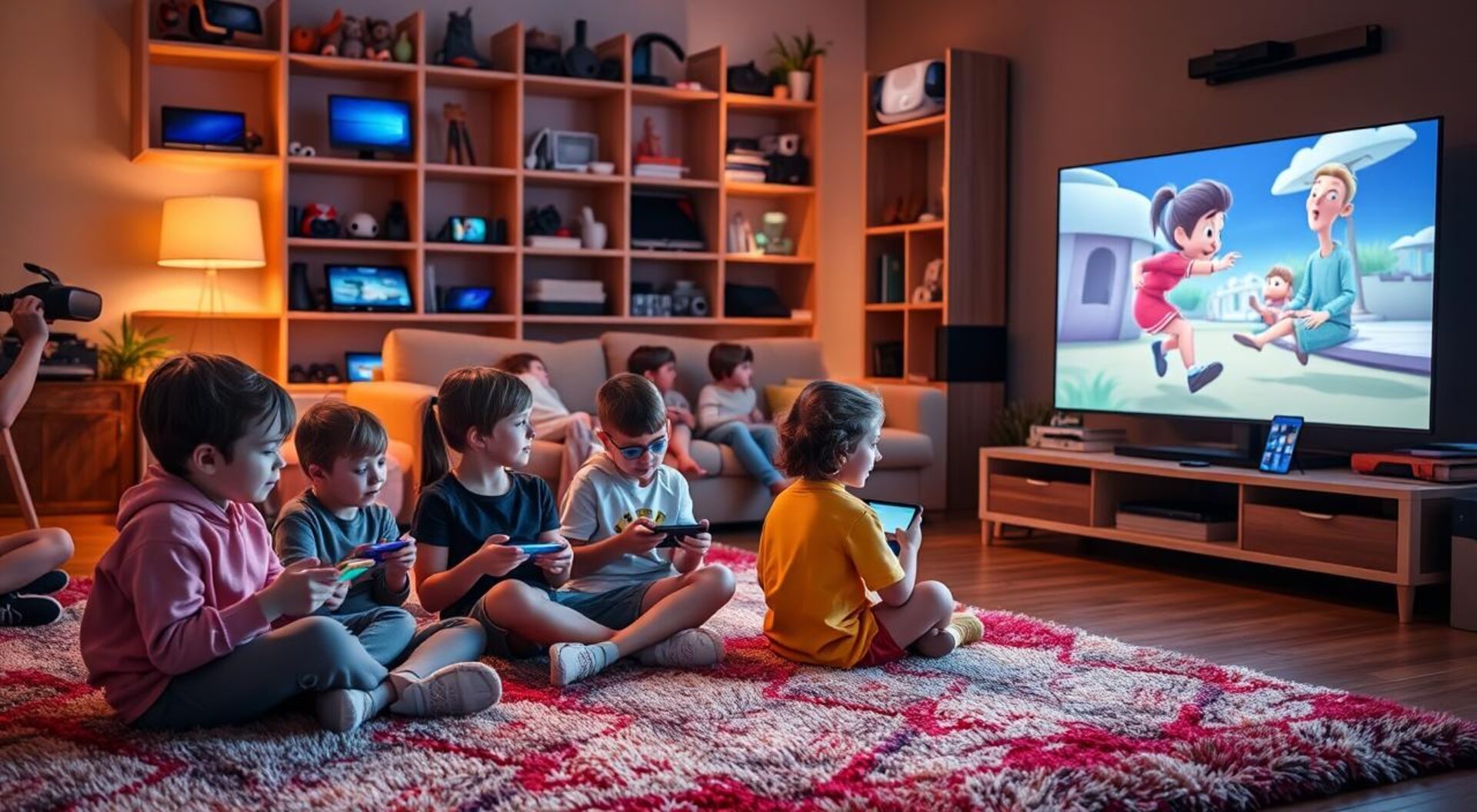 uso de tecnologia em atividades recreativas